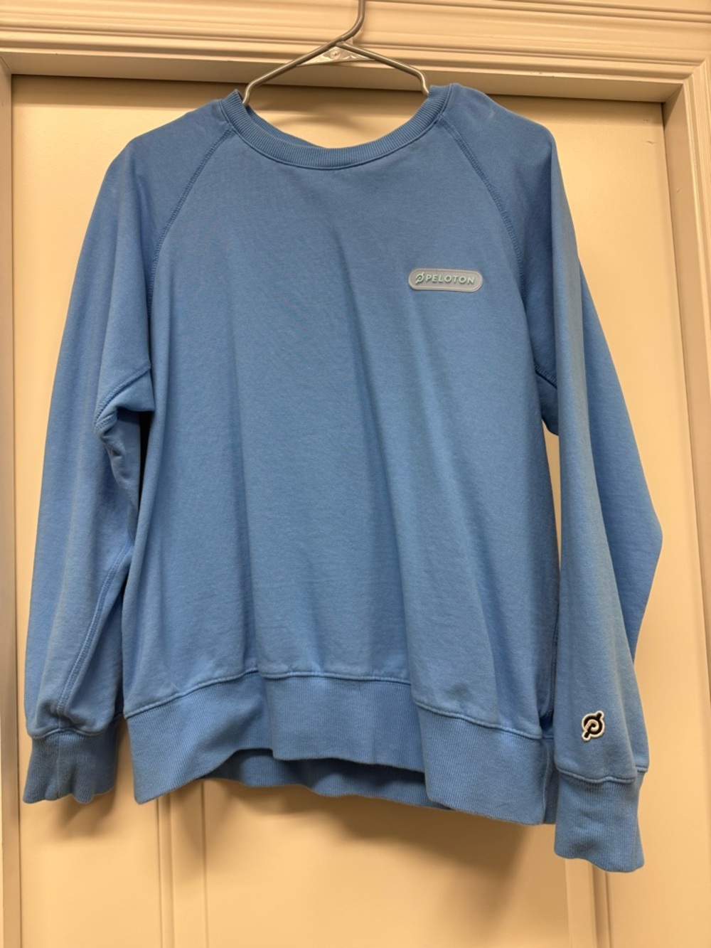 Peloton Sky Blue Pullover Sweatshirt